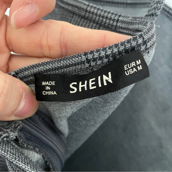 Shein Plaid Midi Dress - Picture 5 of 5